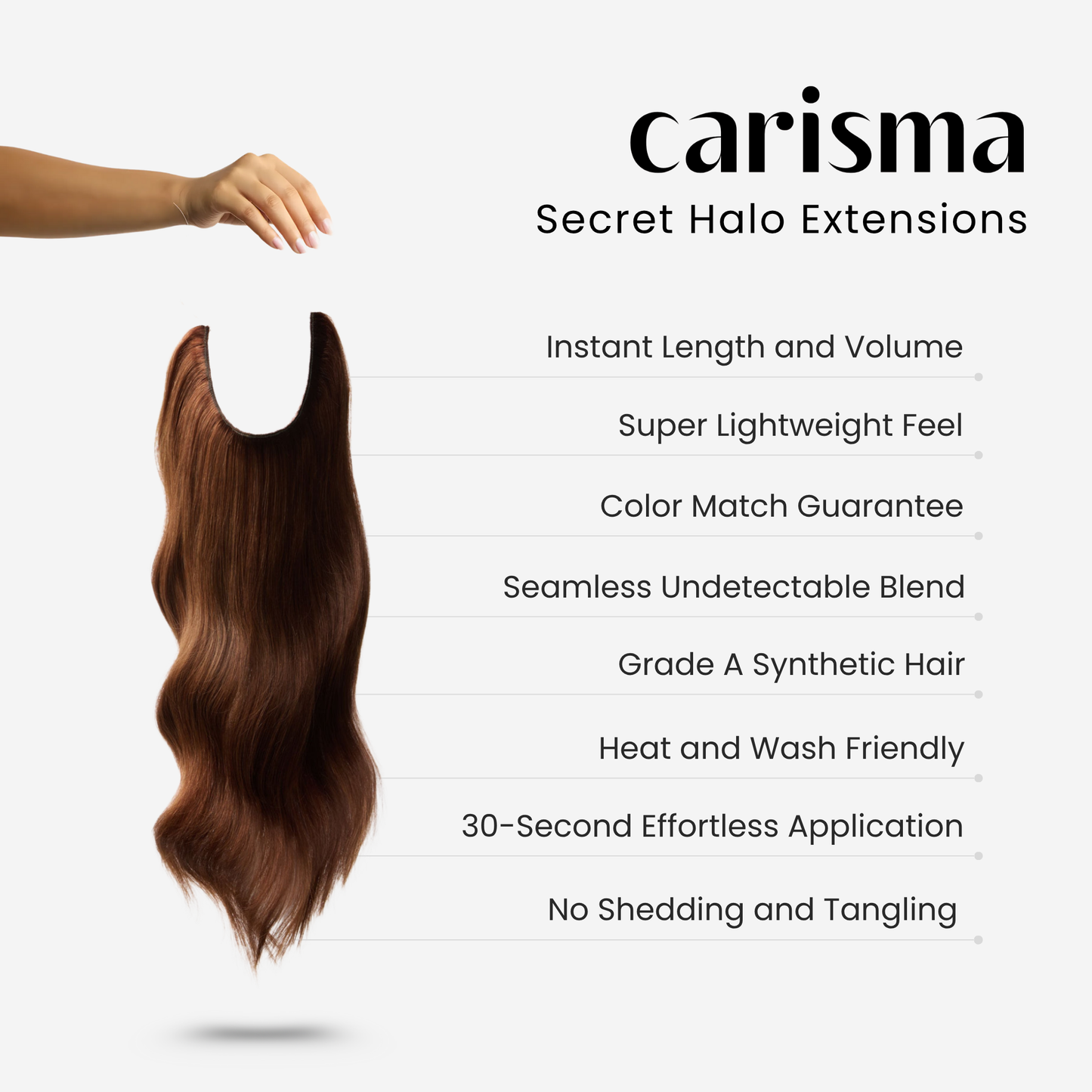 Secret Halo Extensions Set