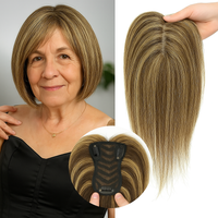 Brown With Platinum Ash Blonde